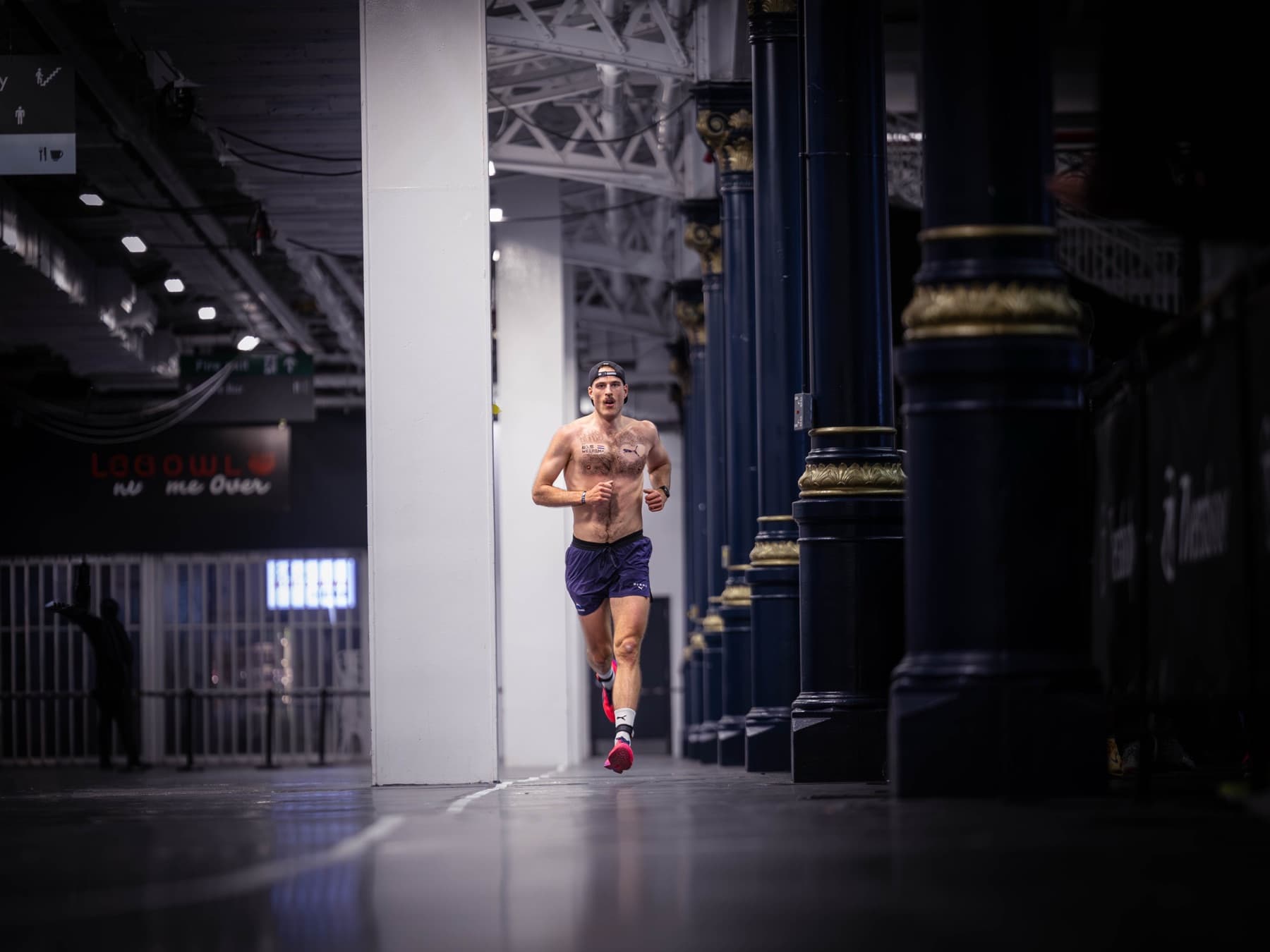 Hidde Weersma tijdens HYROX EMEA Championships London 2026